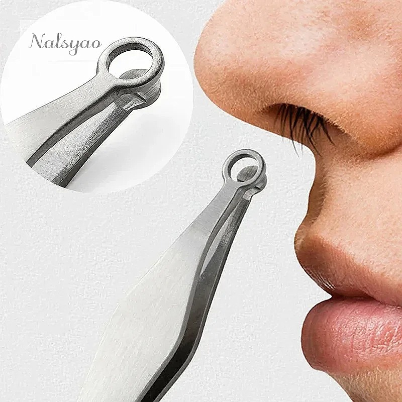 Nose Trimmer - ملقط تشذيب شعر الأنف من الفولاذ