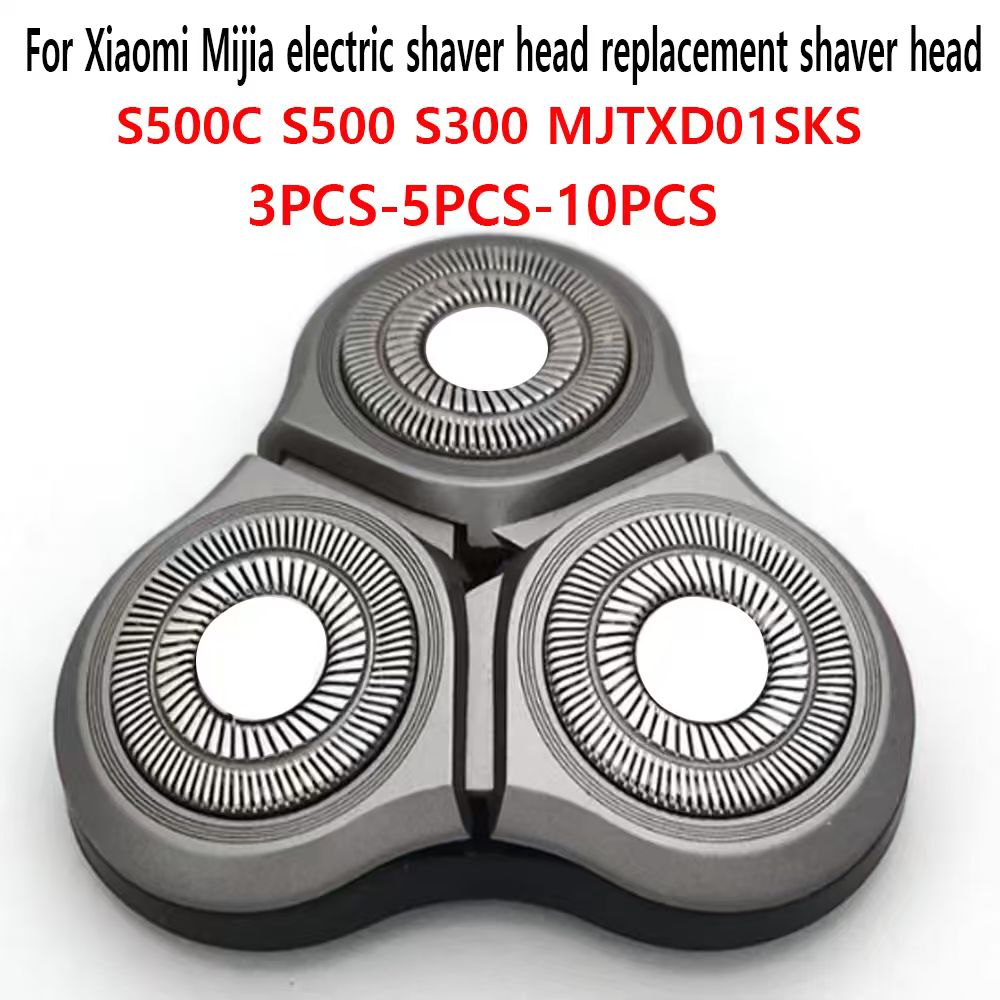Electric Shaver Rotary - 3-5-10 قطع، لطرازات Xiaomi Mijia S500C