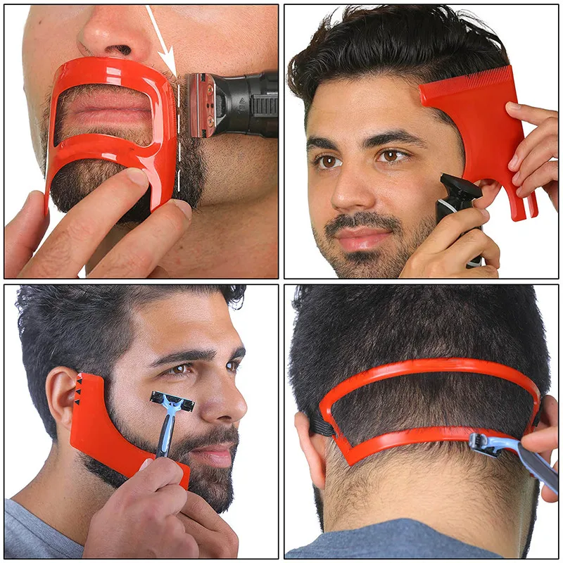 2/4 قطعة أمشاط اللحية الرجالية - مراجعة Beard Trimmer وسعره