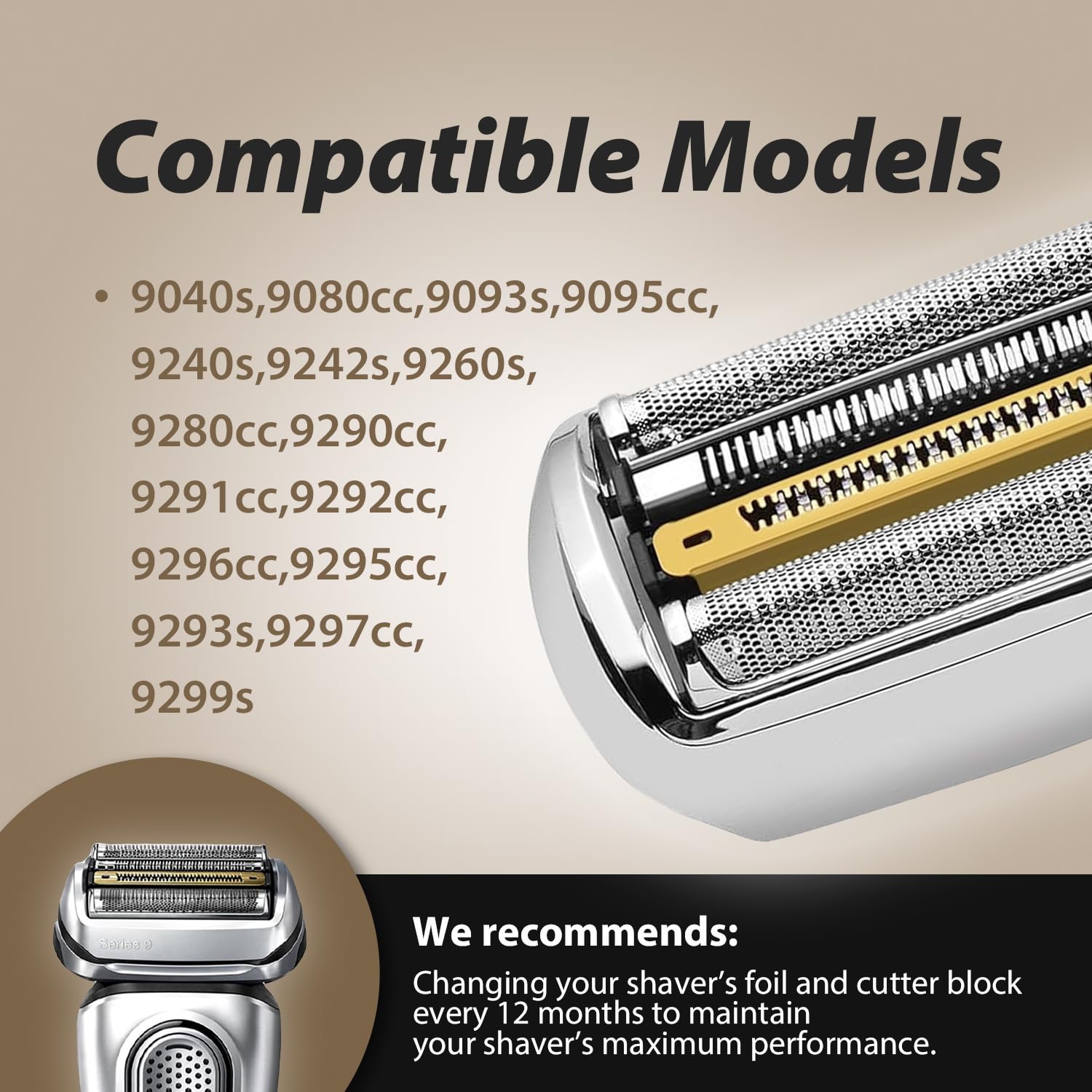 رأس رقائق بديل جديد 92S متوافق - مراجعة Electric Razor وسعره