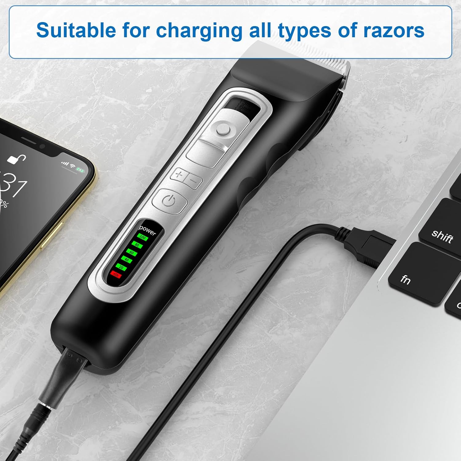 مجموعة شاحن USB بديلة من براند - مراجعة Beard Trimmer وسعره