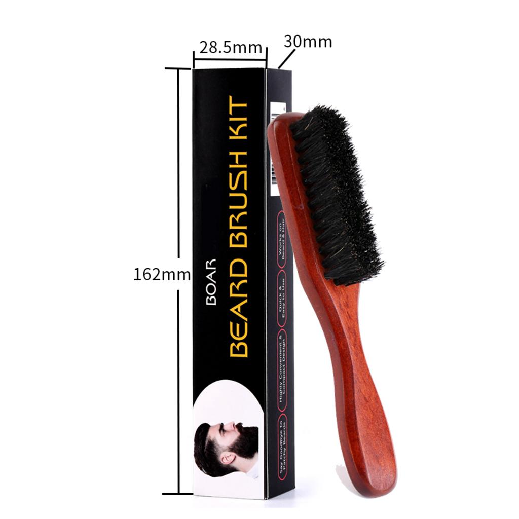 فرشاة لحية خشبية ناعمة، طقم ال - مراجعة Mens Grooming Travel Kit وسعره