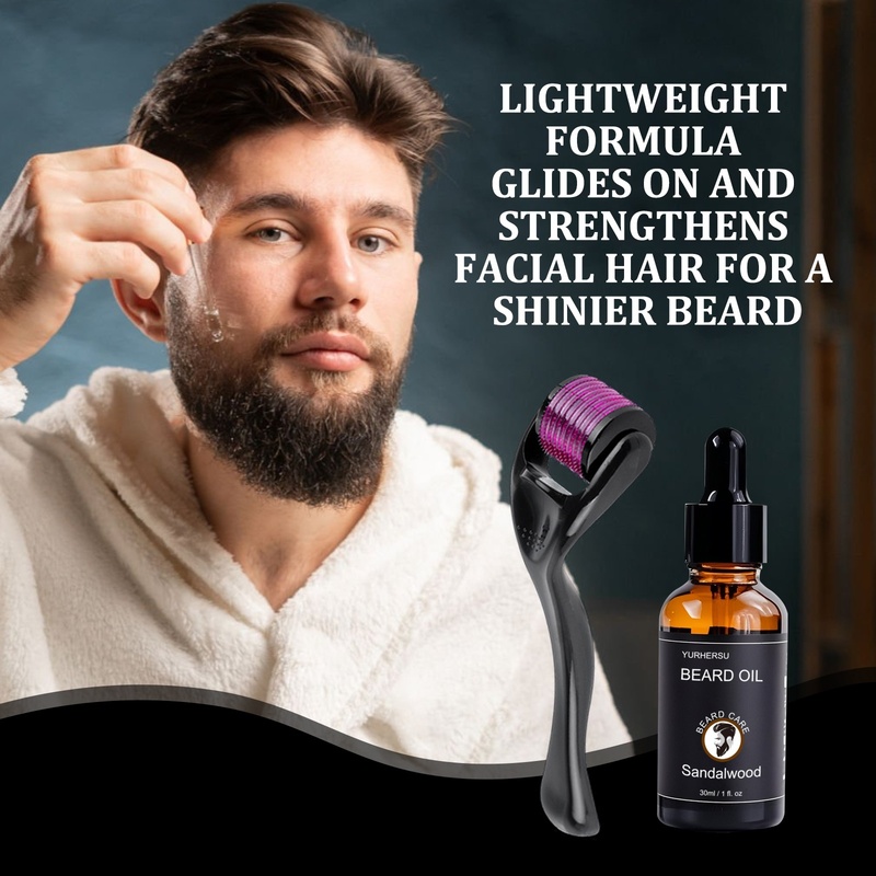 زيت أساسي للعناية باللحية مع ز - مراجعة Beard Oil وسعره