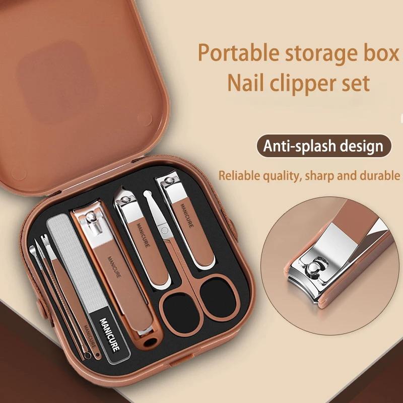 طقم العناية بالأظافر، مجموعة أ - مراجعة Mens Grooming Travel Kit وسعره