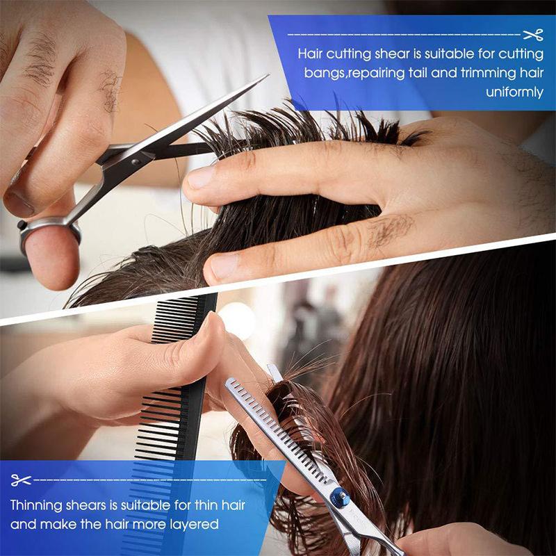 مجموعة مقصات قص الشعر 6 بوصة،  - مراجعة Grooming Scissors وسعره