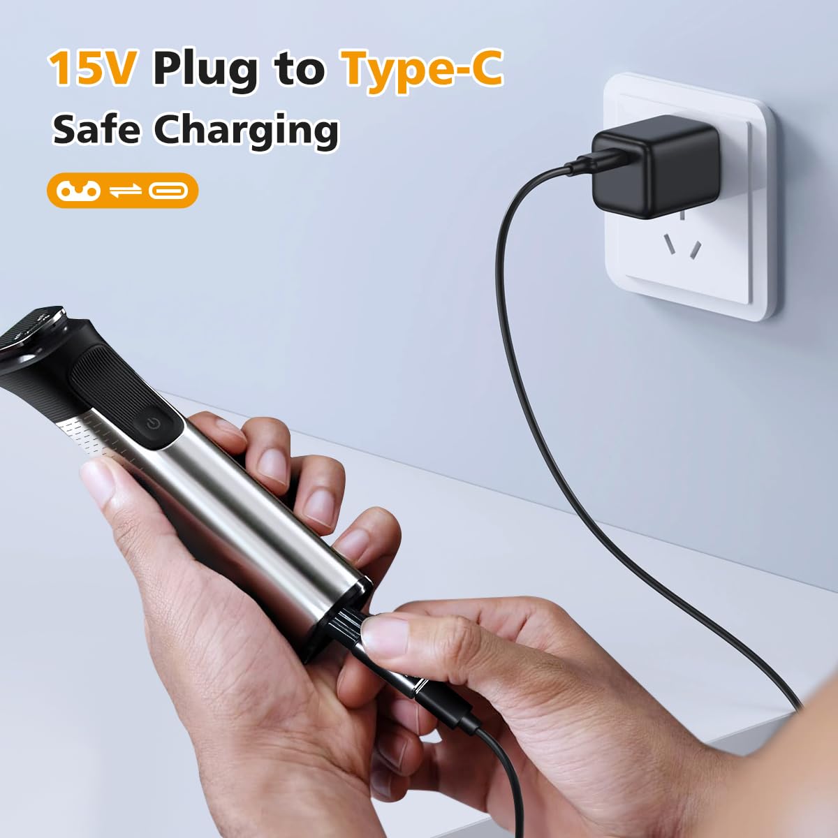 Brangdy 15 فولت HQ8505 Type-C  - مراجعة Electric Shaver Rotary وسعره