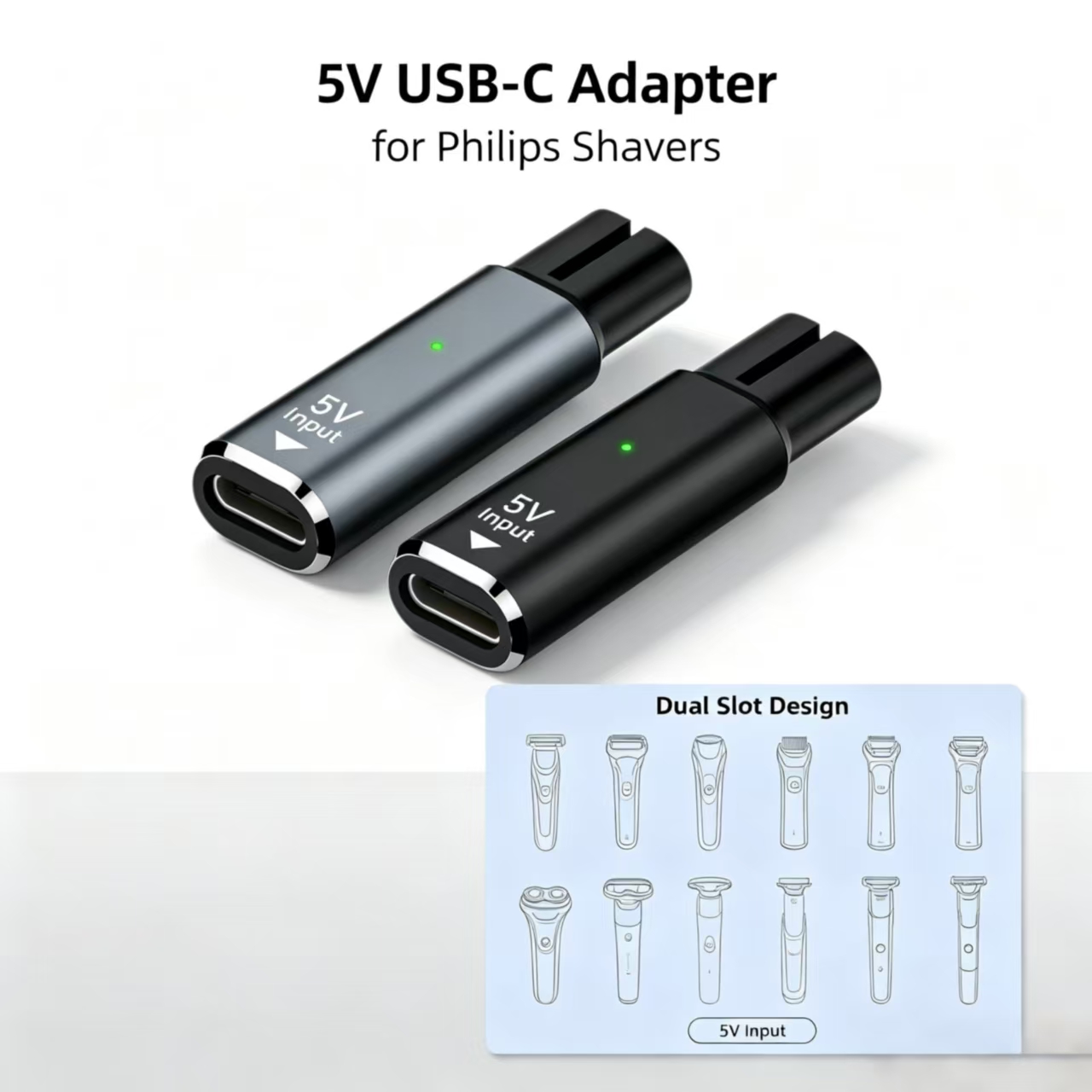 محول من نوع USB-C أنثى إلى منف - مراجعة Electric Shaver Rotary وسعره