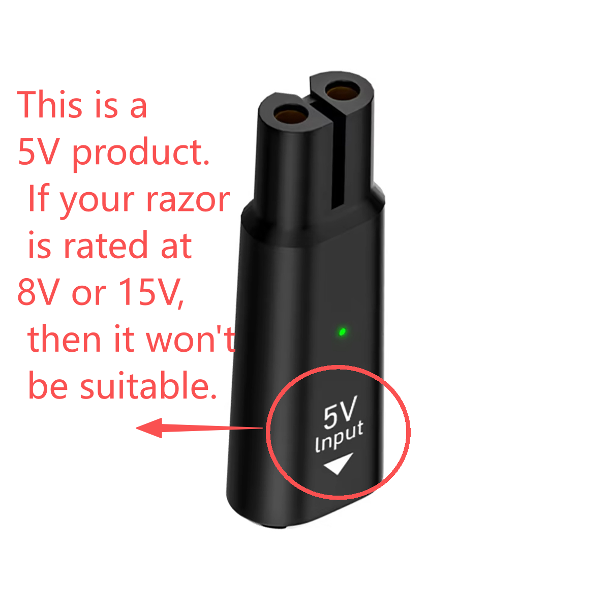 محول شحن USB نوع C بقوة 5 فولت - مراجعة Electric Shaver Rotary وسعره