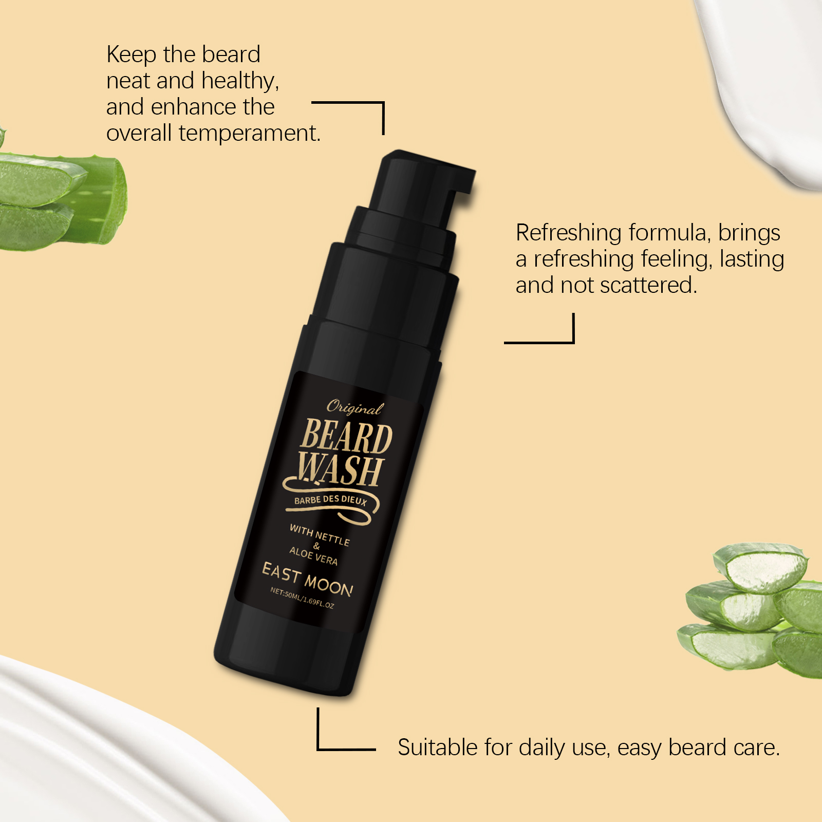جل غسيل اللحية للرجال 50 مل، م - مراجعة Beard Oil وسعره