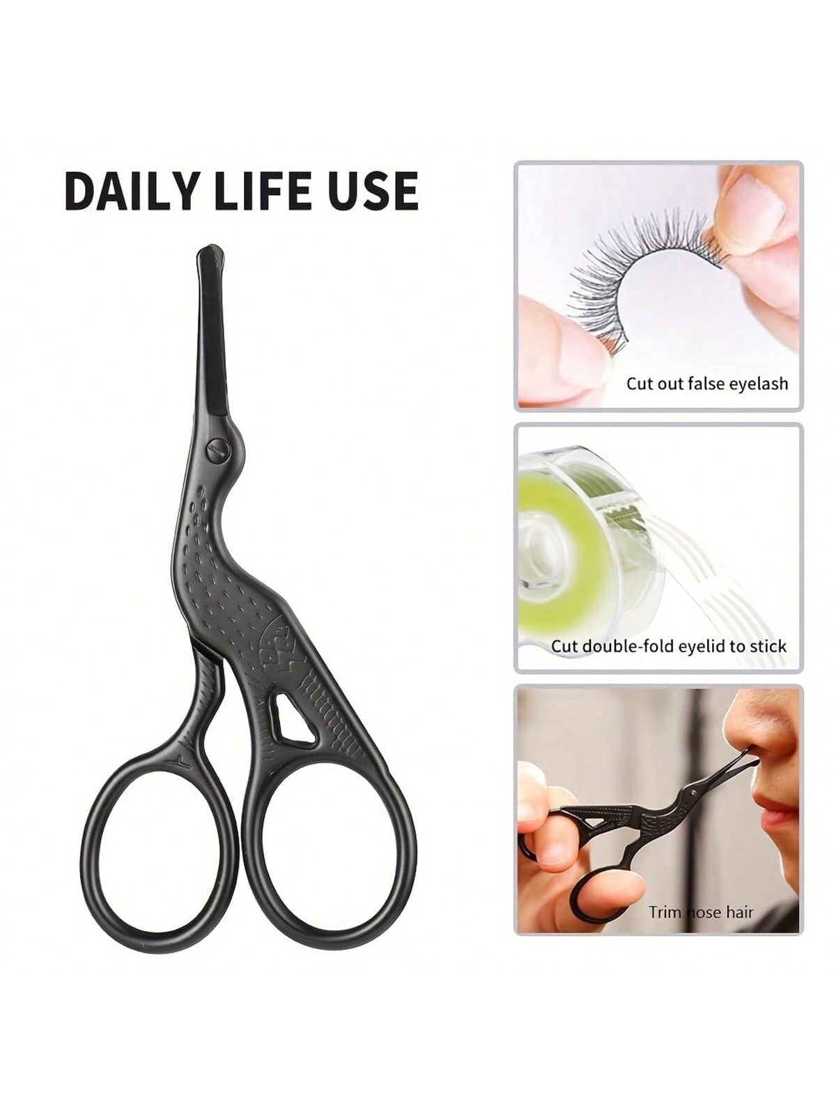 مقص شعر الأنف، أداة تشذيب ذات  - مراجعة Grooming Scissors وسعره