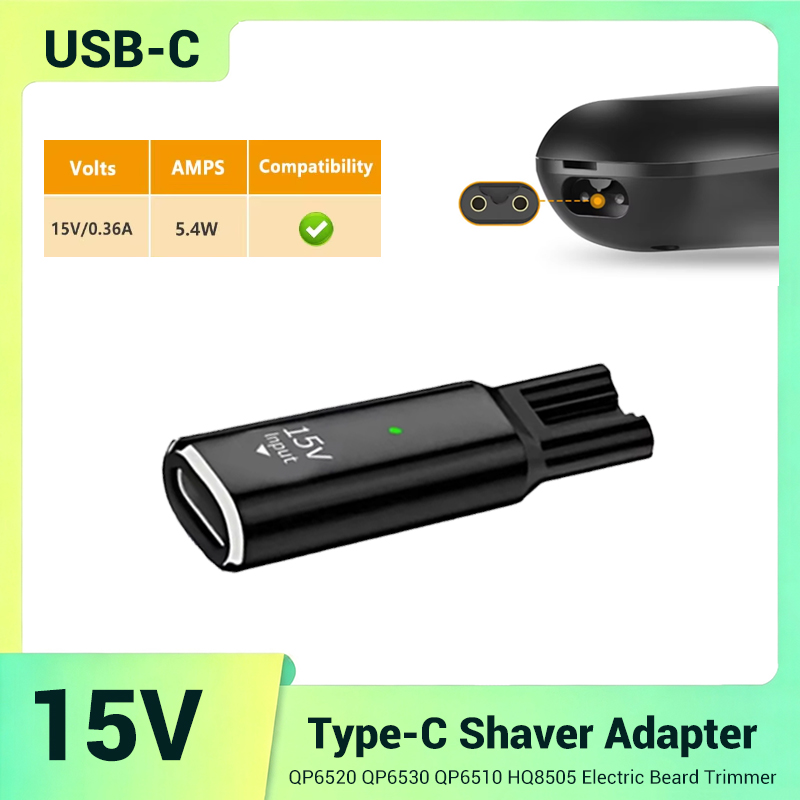محول شحن صغير آمن ومستقر بجهد  - مراجعة Electric Shaver Rotary وسعره