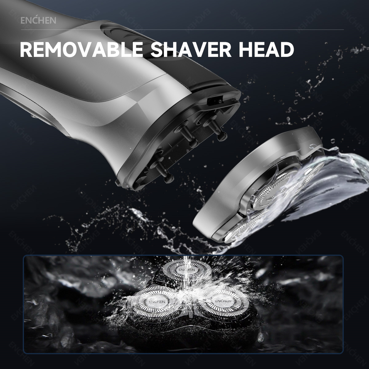 ENCHEN Blackstone استبدال ماكي - مراجعة Electric Razor وسعره